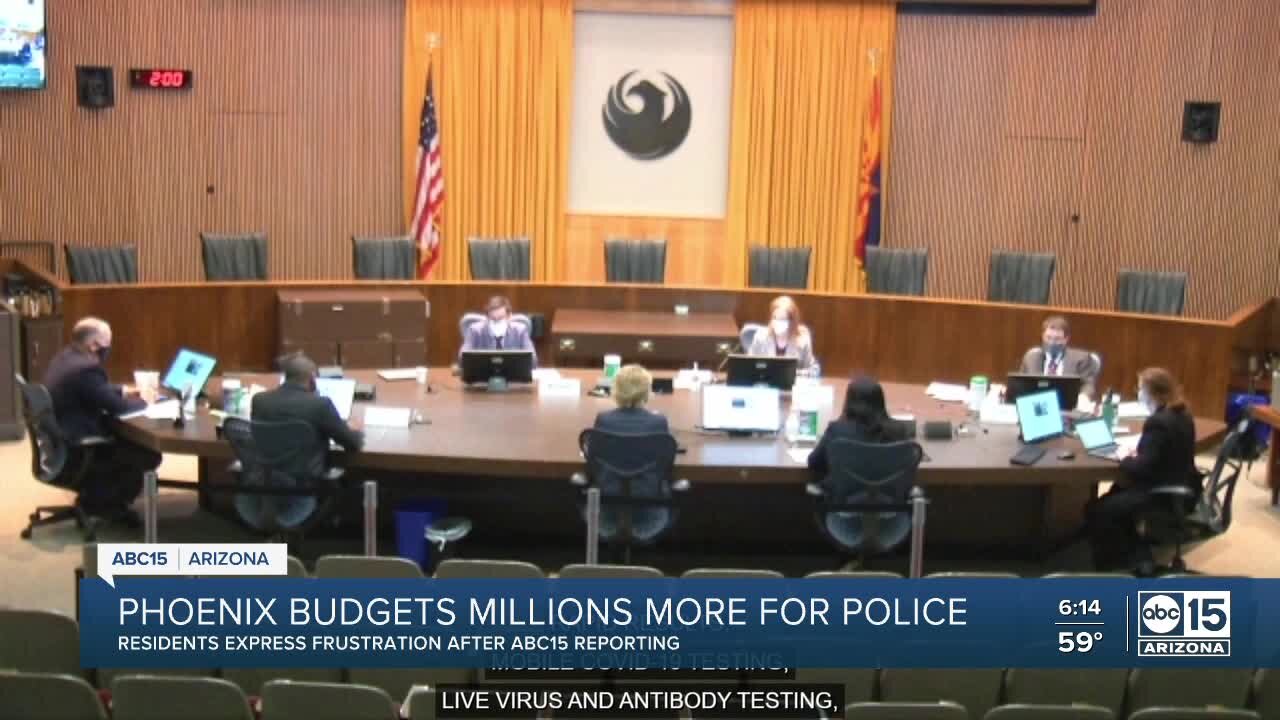 Phoenix looks to add $3M to Phoenix Police budget. What what that money be used for?