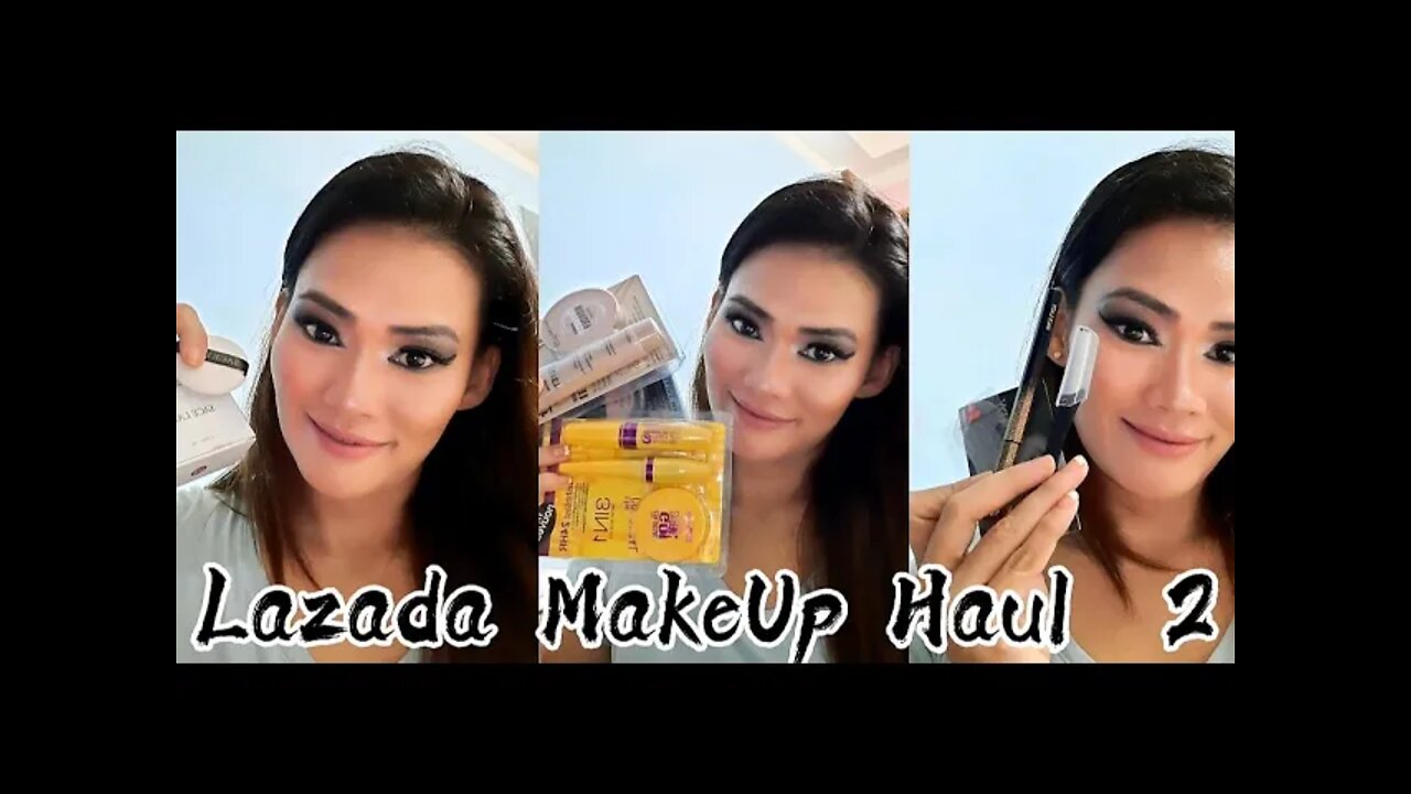 Lazada Makeup Haul Part 2