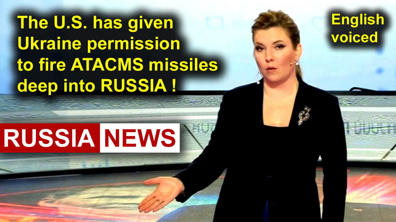 The U.S. has given Ukraine permission to fire ATACMS missiles deep into Russia!