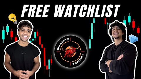 Live Market Analysis & FREE WATCHLIST