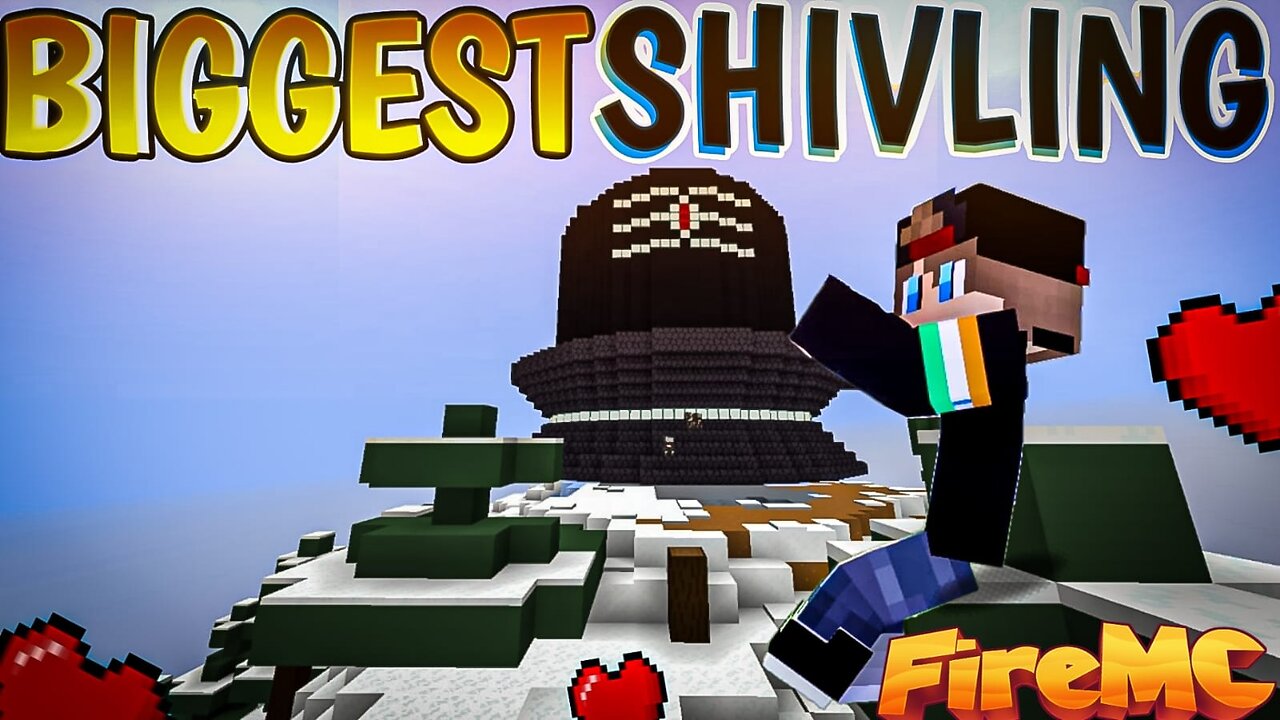 I Build World Biggest Shivling In FIREMC Server