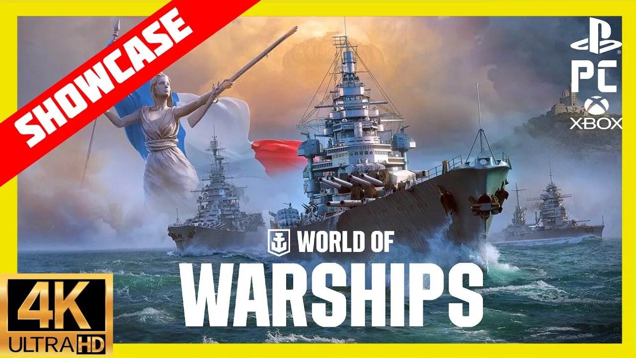 Ce Jeu est Une Dinguerie et Coûte RIEN 0€ Dispo sur Consoles et PC #Worldofwarships [Sponsored]