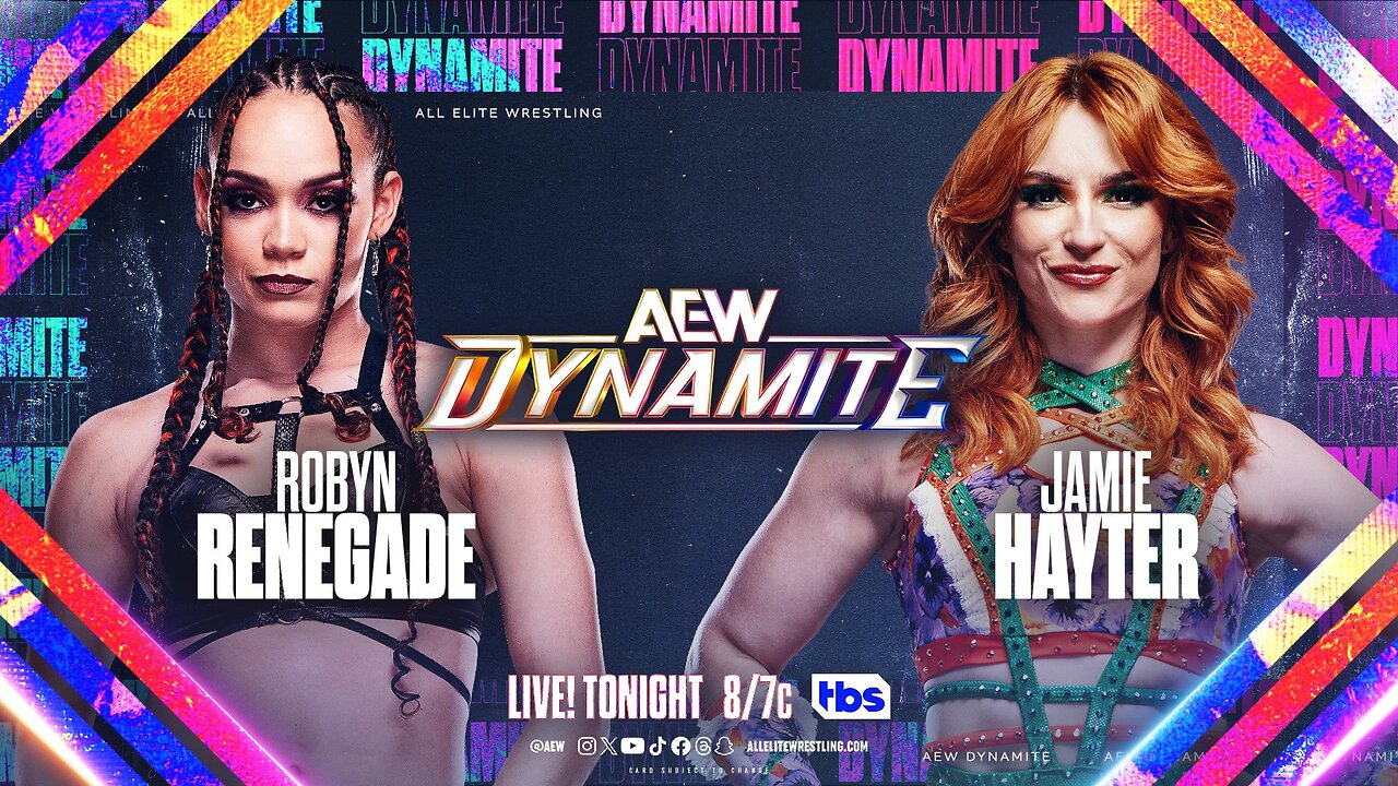 Jamie Hayter Defeats Robyn Renegade in Quick Match on Dynamite! #shorts