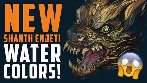 NEW Shanth Enjeti Watercolors on Nosfero!