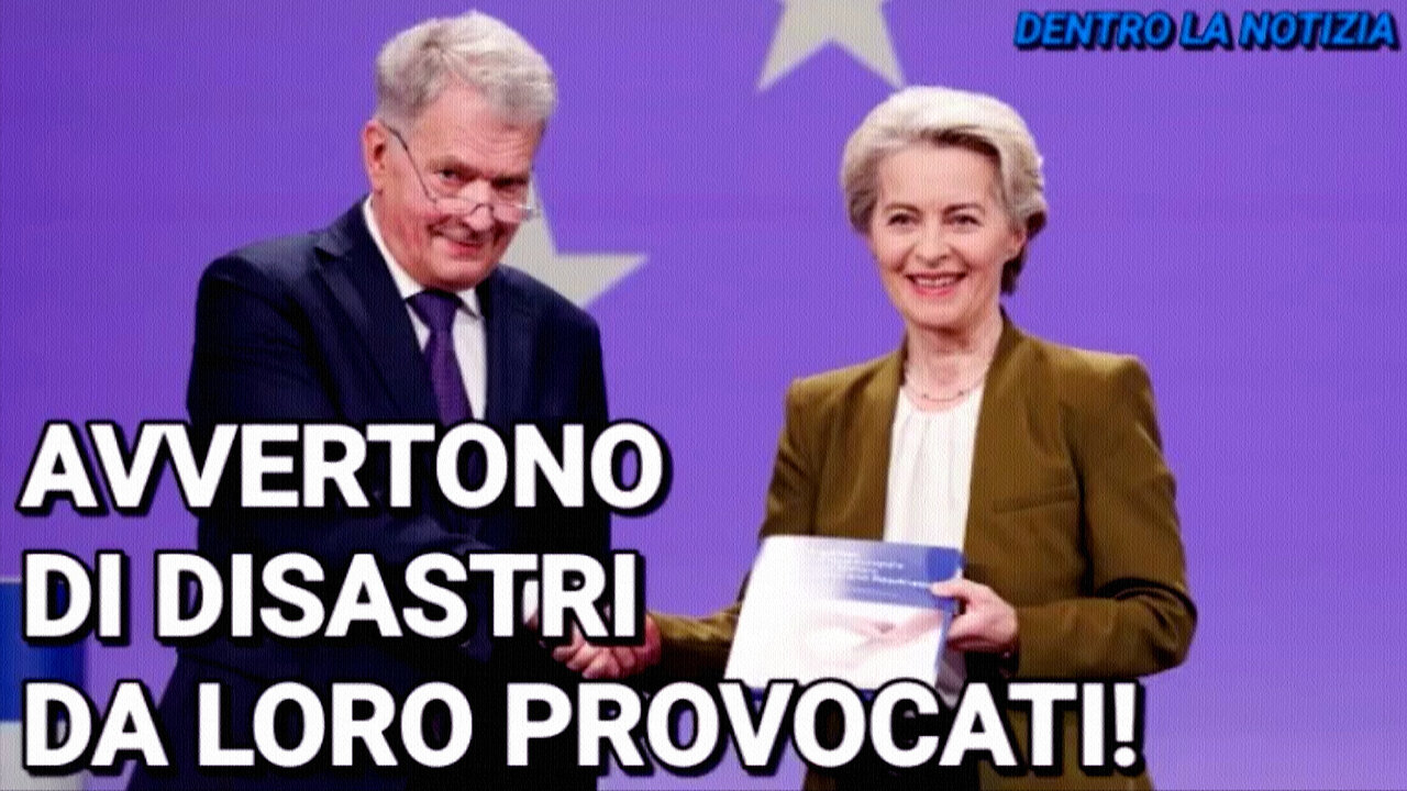 #L'UNIONE EUROPEA AVVERTE: “FATE SCORTA DI CIBO PER IL PERICOLO DI GUERRA ATOMICA, PANDEMIE E DISASTRI!! ECCO COSA C'È DIETRO QUESTO AVVERTIMENTO!!”🤡👿🤡 #NON LA FARANNO FRANCA TUTTI QUELLI CHE ABBIAMO AVUTO TRA I PIEDI!!😇💖🙏