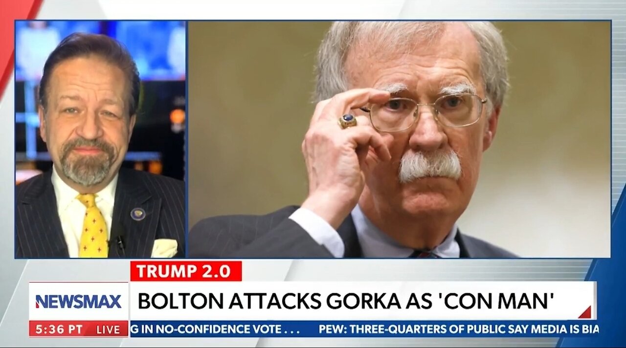 Seb Gorka Unloads On John Bolton