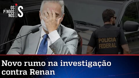 Polícia Federal apura propina de R$ 4 milhões a Renan Calheiros