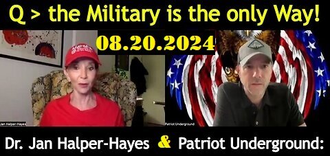 Dr. Jan Halper-Hayes & Patriot Underground- Q - the Military is the only Way!