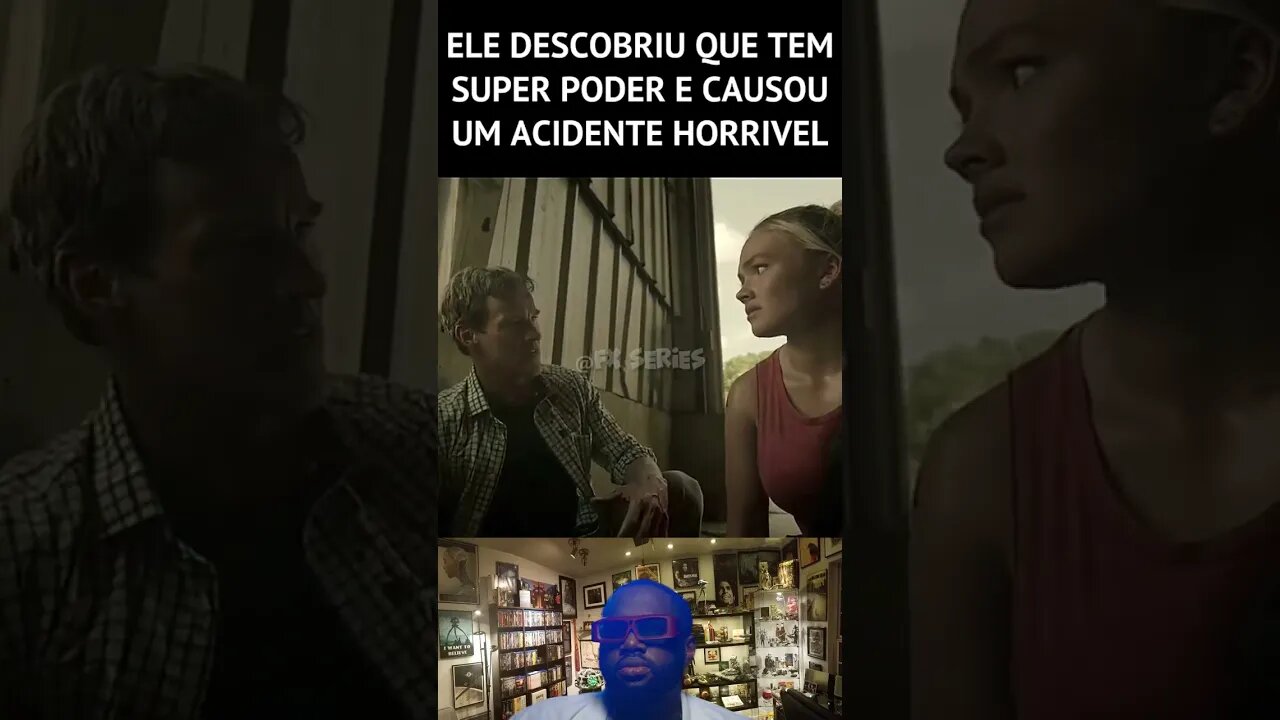 Ele descobriu que tem super poder e causou um acidente