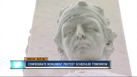 Confederate Monument protest