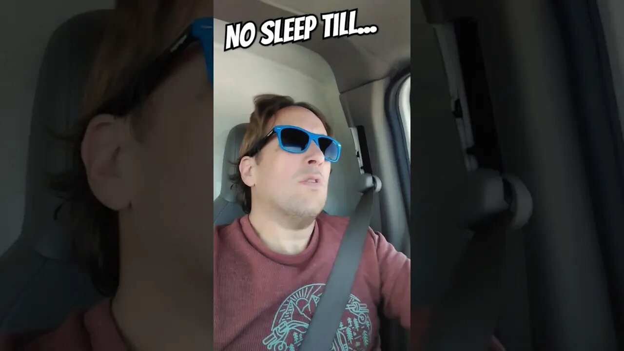 NO. SLEEP. TILL...