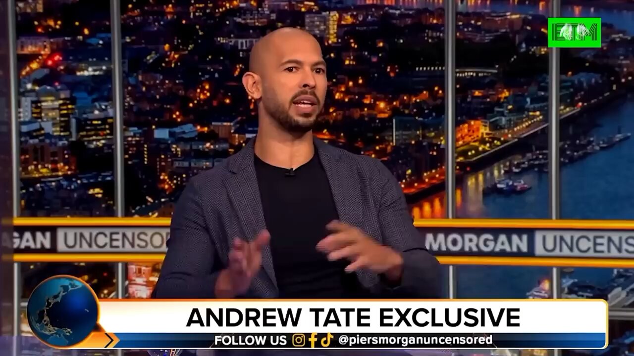 Andrew tate destroy piers morgan (best moment)