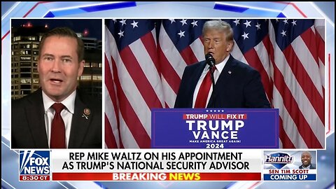 Rep Mike Waltz On His Plan As National Security Advisor