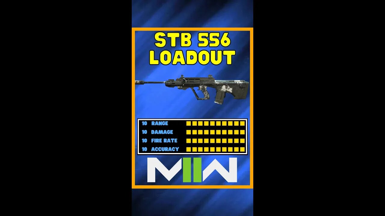 BEST STB 556 Loadout in Modern Warfare 2 😲 #shorts