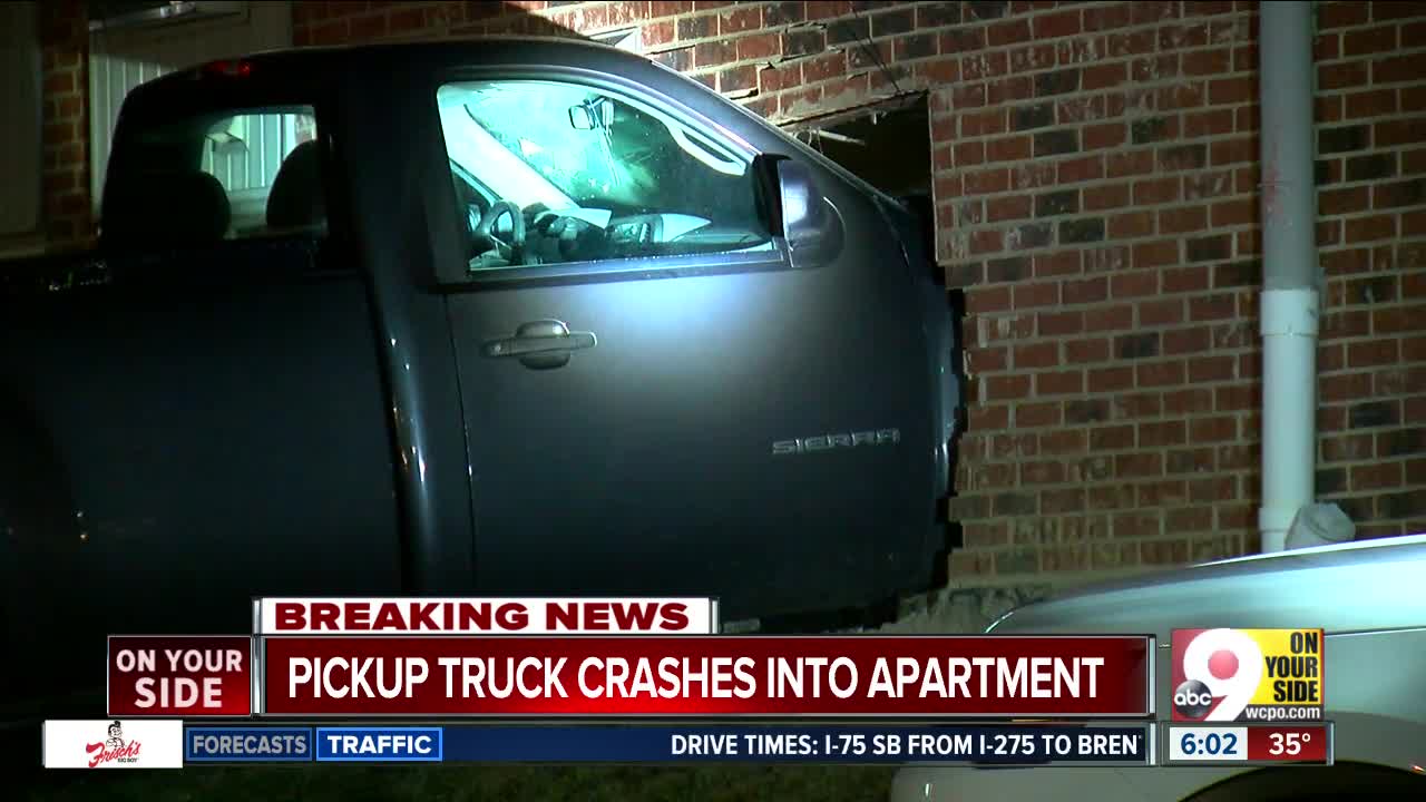 PD: Argument ends in man driving pickup truck into College Hill apartment