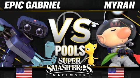 Epic Gabriel (R.O.B.) vs. Myran (Olimar) - Ultimate Pools - SC United
