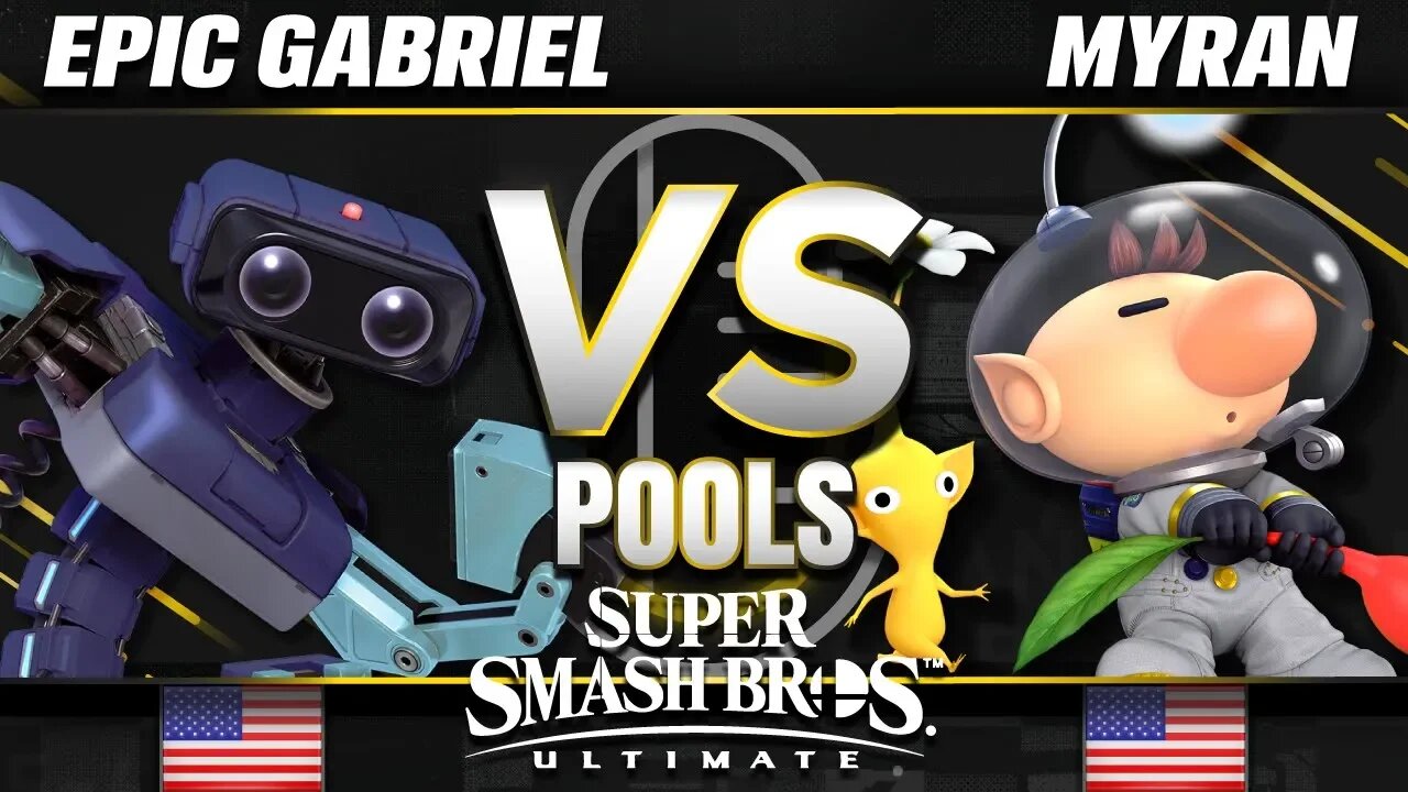 Epic Gabriel (R.O.B.) vs. Myran (Olimar) - Ultimate Pools - SC United