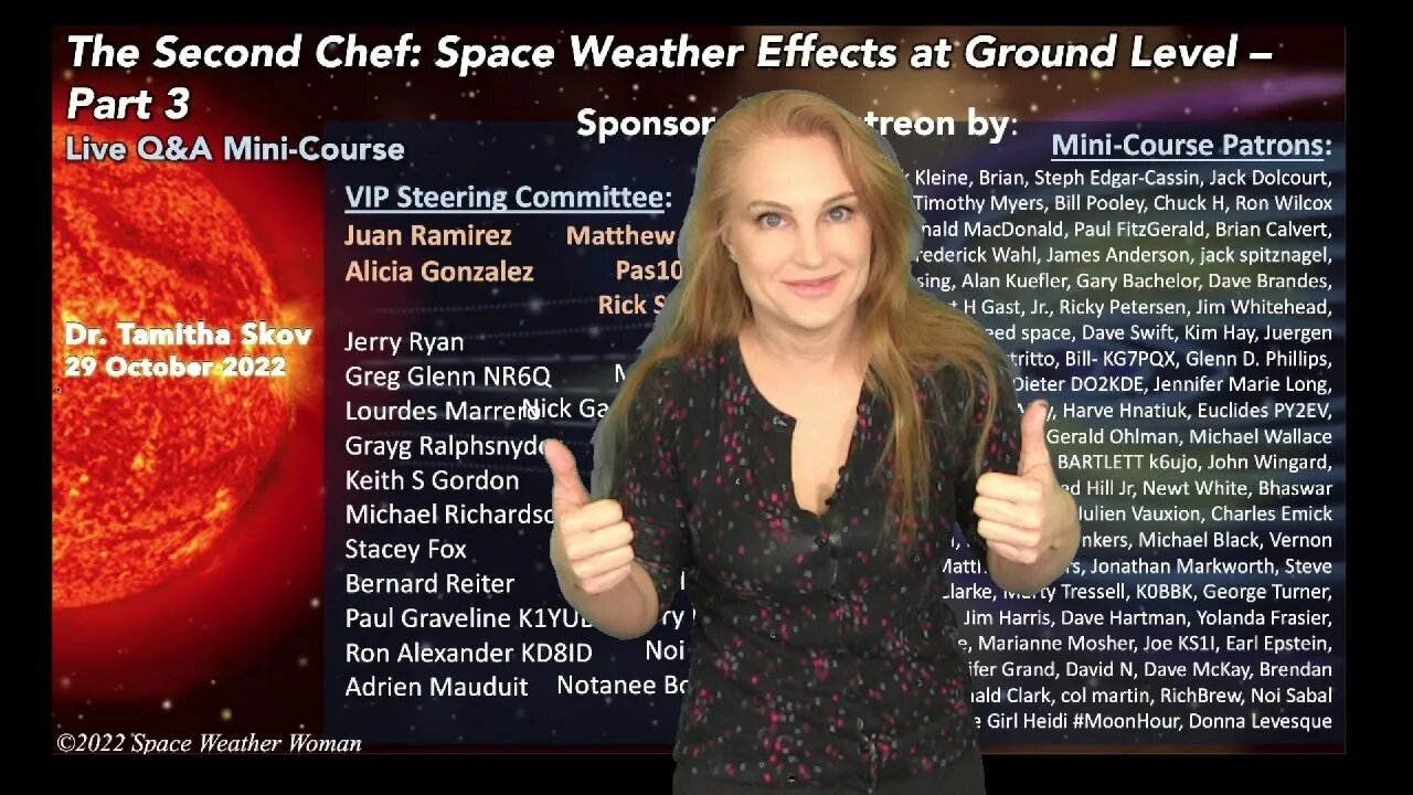 Q&A Mini-Course (E3): "Space Weather Effects at Ground Level-- Part 3"