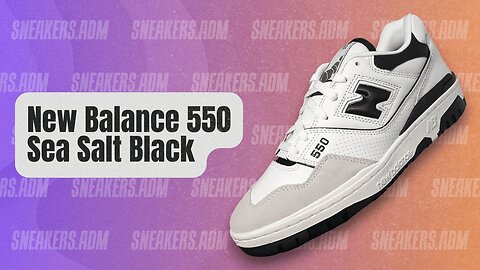 New Balance 550 Sea Salt Black - BB550LM1 - @SneakersADM