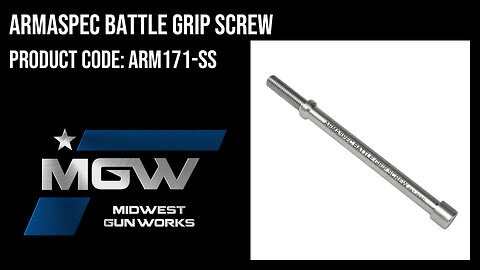 Armaspec Battle Grip Screw - ARM171-SS