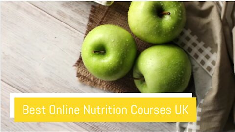 Best online nutrition courses uk