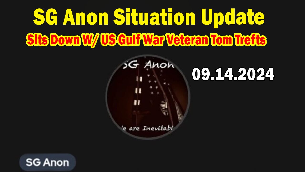 SG Anon Sits Down W/ US Gulf War Veteran And Vaxx-Injured Soldier/Patriot Tom Trefts