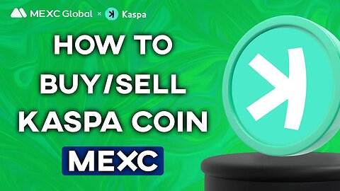 How To Buy/Sell Kaspa Coin With MEXC | Zero Trading Fees