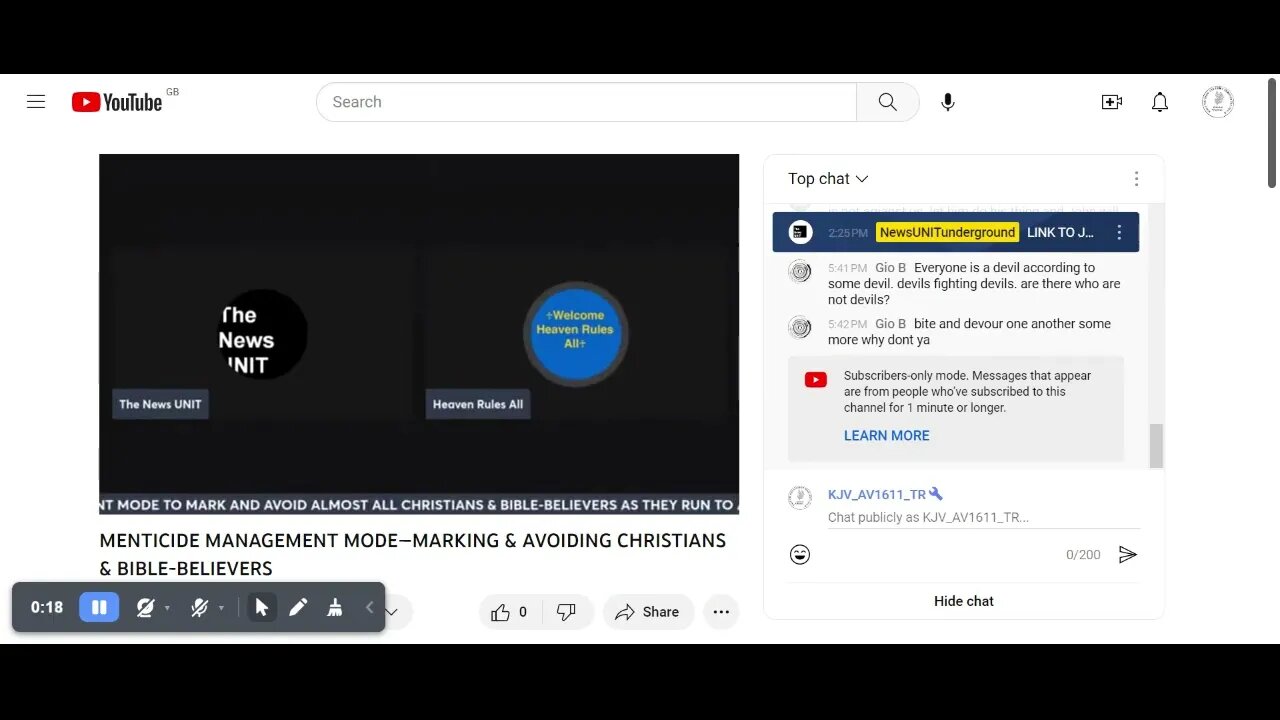 @newsunitunderground9286 getting so-called prayer from @cliu588155