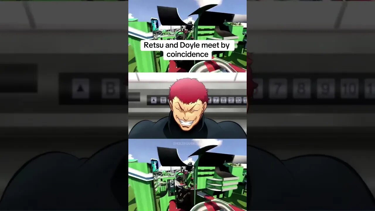 Retsu and Doyle meet by coincidence 😤
