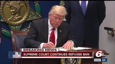 Supreme Court will allow President Trumps refugee ban to continue