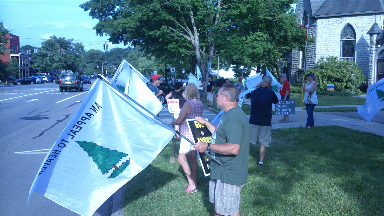 APPEALING TO HEAVEN AT THE SODOMITE PARADE!