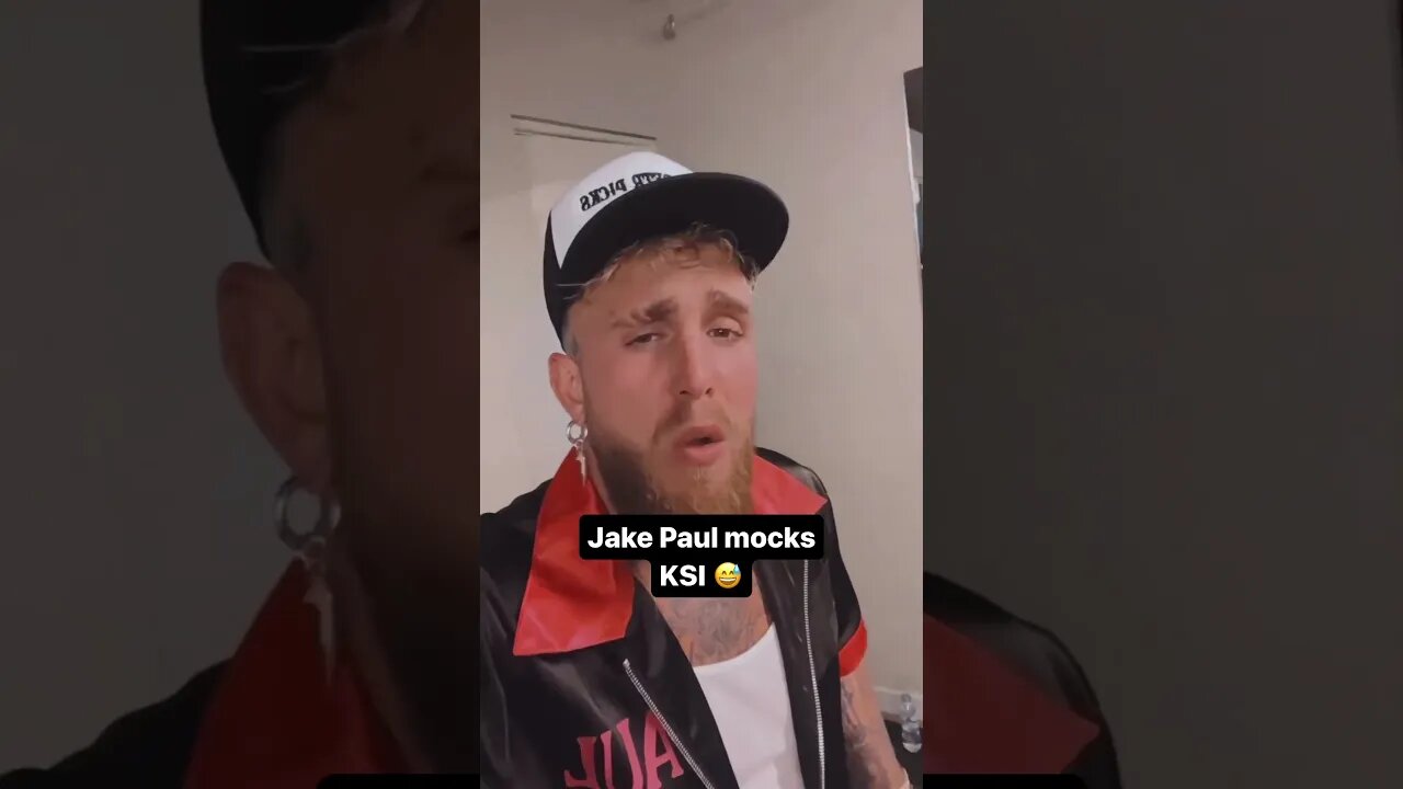 Jake Paul mocks Ksi's Loss 😂 #ksi #jjolatunji #jakepaul #paul #boxing #tommyfury #fury #fight #match