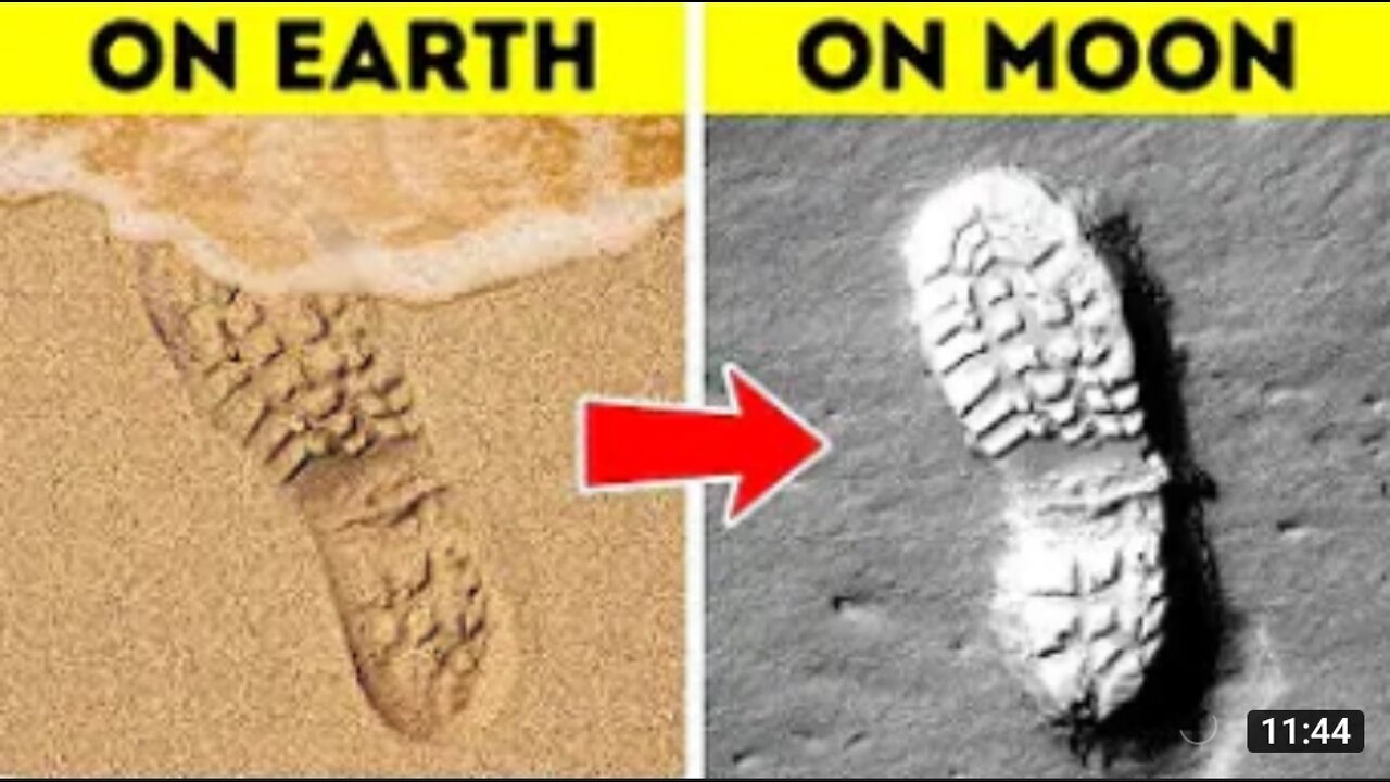 Why footprint stay on the moon and 60+ other facts