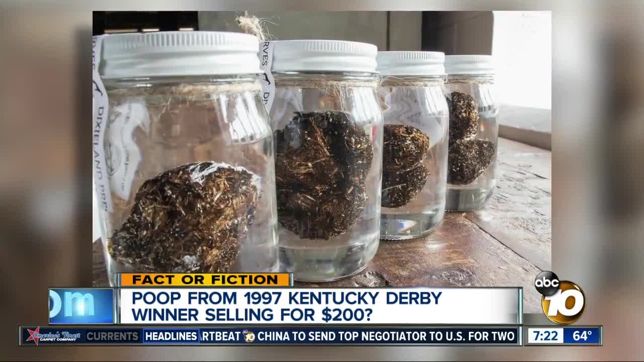 Old horse poop selling for $200?