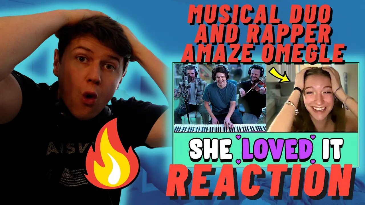 Musical Duo and Rapper AMAZE Omegle - IRISH REACTION