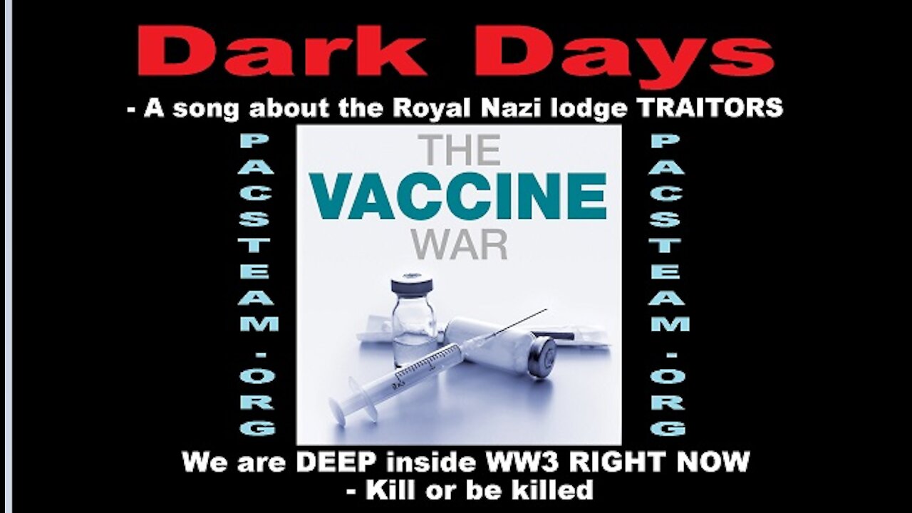 Dark Days - A song about the Royal Nazi lodge TRAITORS