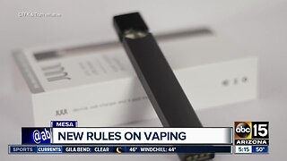 Mesa council adds vaping to citywide no-smoking regulations