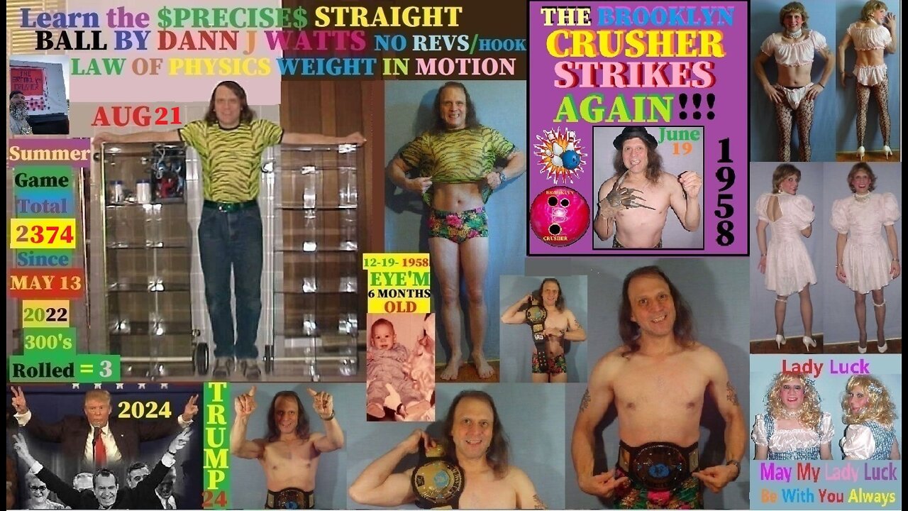 Learn how to become a better straight ball bowler #84 with Dann the CD born MAN on 8-21-22.#84 bowl video