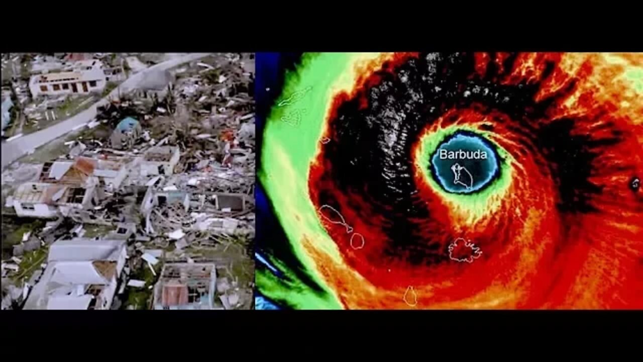 Barbuda, English Colony Formed in 1666, Now Destroyed, Population Zero, Hurricane Irma, Aftermath