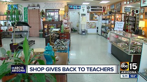 Sun City thrift shop gives back to teachers