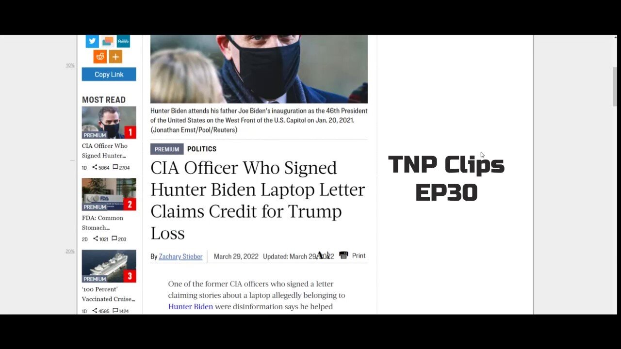 Hunter Biden's Laptop TNP Clips EP30