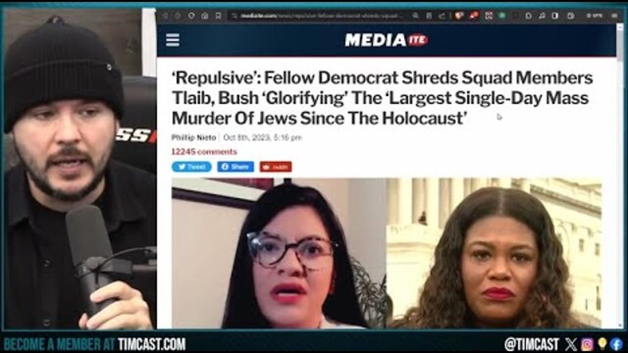 FAR LEFT DEMOCRATS SLAMMED AFTER AOC BACKED GROUPS CELEBRATES BOMBING OF CIVILIANS IN ISRAEL