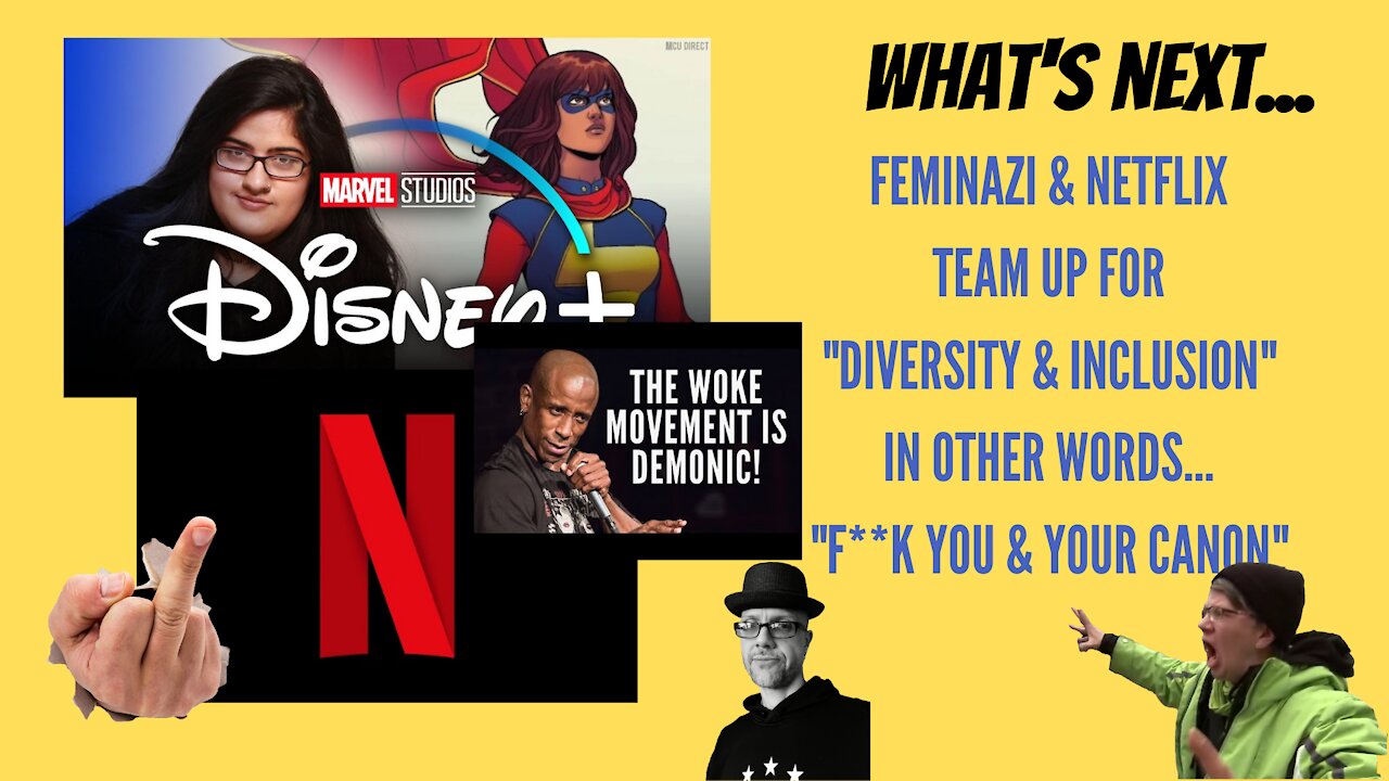 WHAT'S NEXT...DISNEY/MARVEL + NETFLIX = GARBAGE!!!