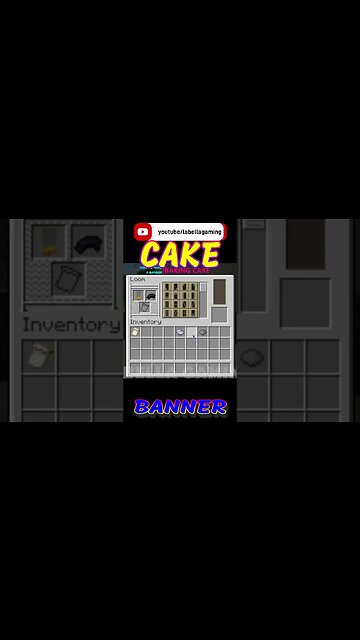 Cake In An Oven Banner | Minecraft