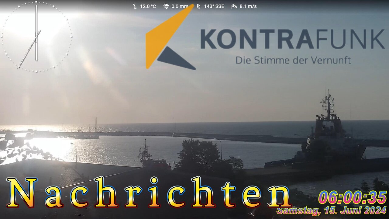 Kontrafunk Nachrichten 15.06 2024 - 06:00 Uhr #glaubewenig, #hinterfragealles, #denkeselbst