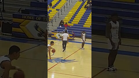 15 YO, 6'3" Toby Practicing Before the Game.