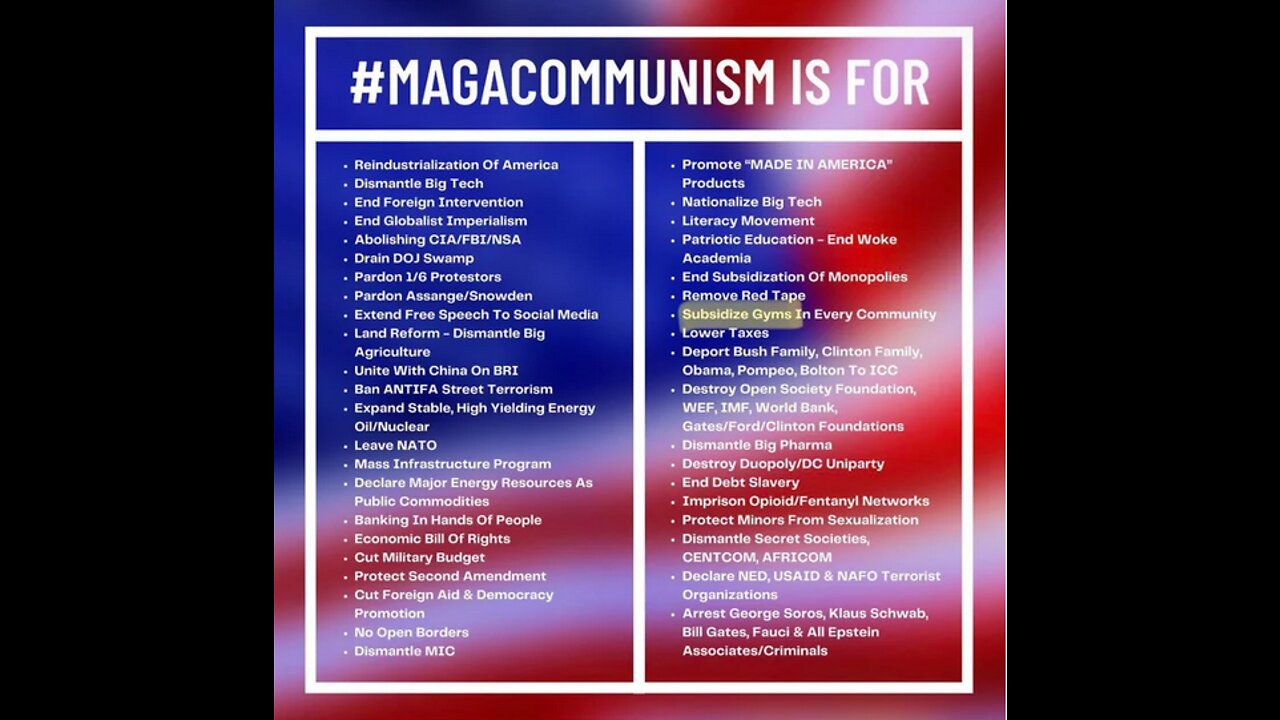 Guide to Uniting Marxism with MAGA