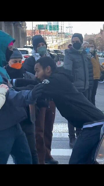 PISSED OFF Driver Has Had Enough of Pro-Hamas Protesters Blocking NY Traffic