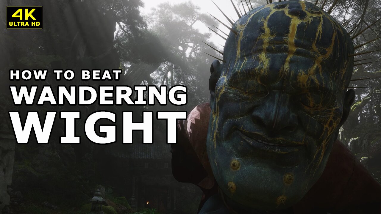 BLACK MYTH WUKONG - HOW TO BEAT WANDERING WIGHT | BOSS FIGHT