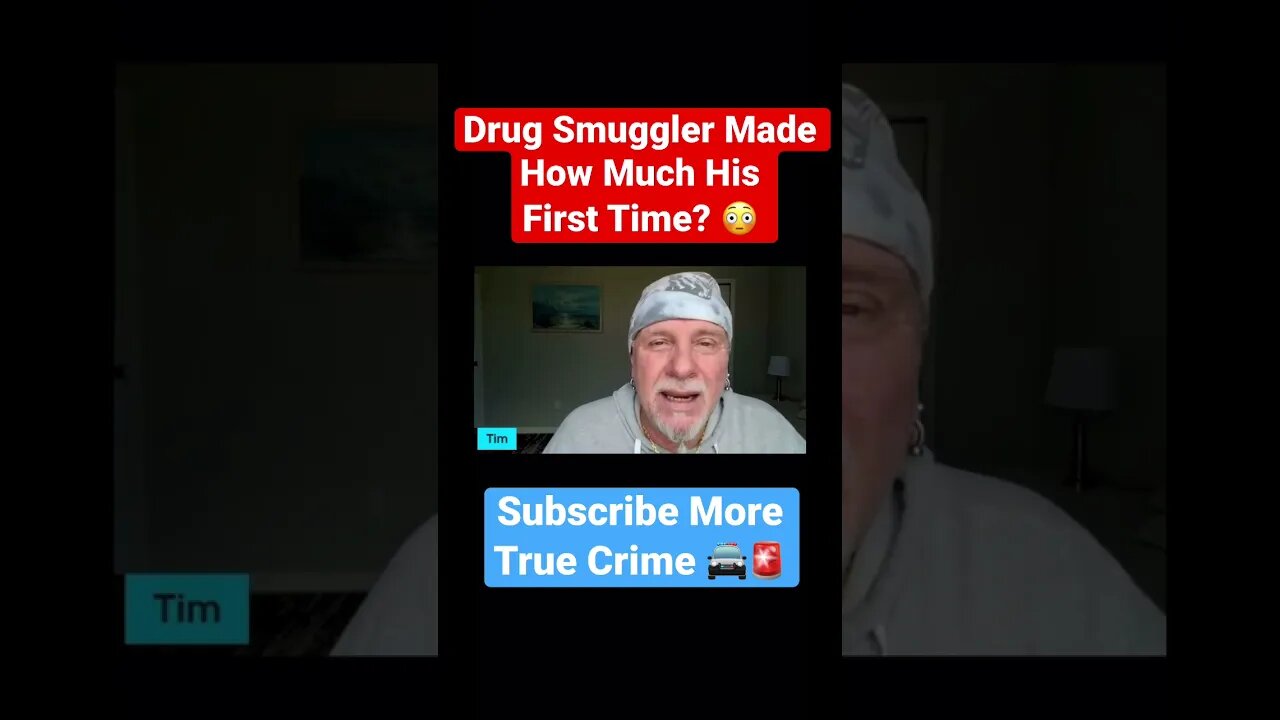 Drug Smuggler Made How Much His First Time? 😳 Tim McBride #drugsmuggler #marjiuana #420 #saltwater